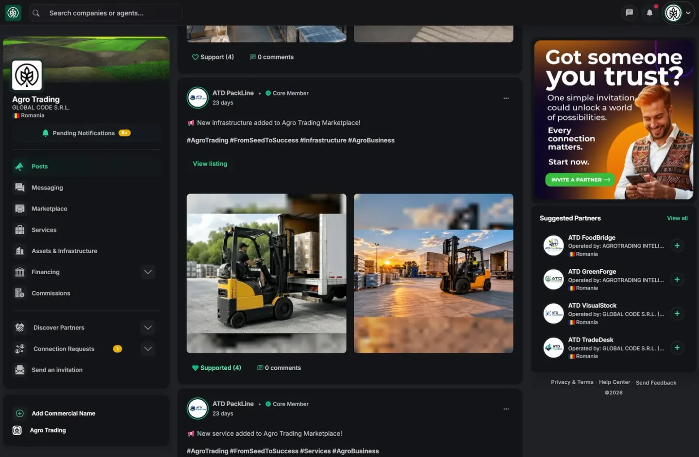 Como funciona a AgroTrading
